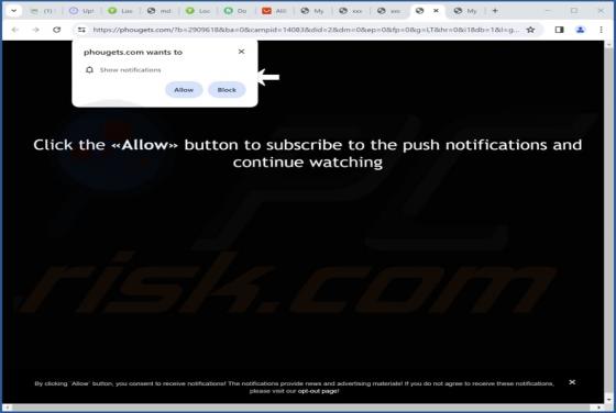 Phougets.com Ads