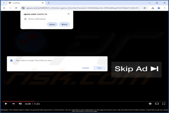 Ajuce.com Ads