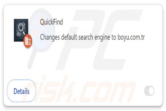 QuickFind Browser Hijacker