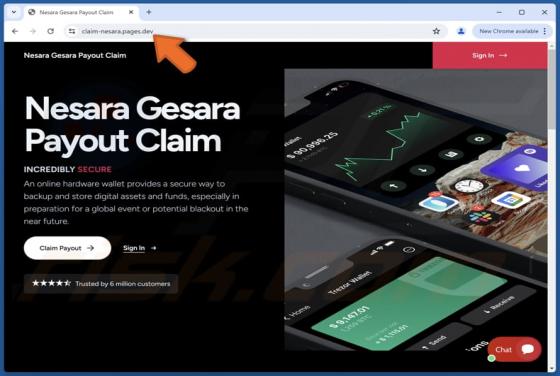Nesara Gesara Payout Claim Scam