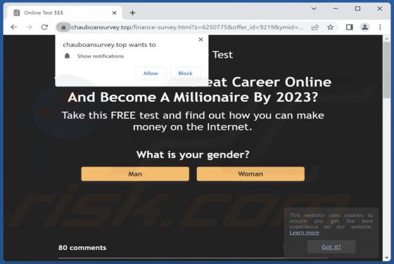 Chauboansurvey.top Ads