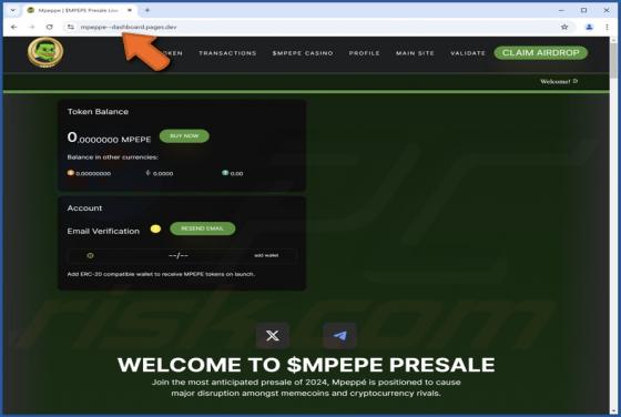 $MPEPE PRESALE Scam