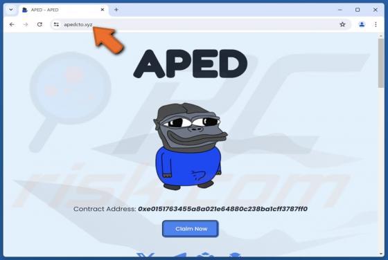 Claim $APED Scam