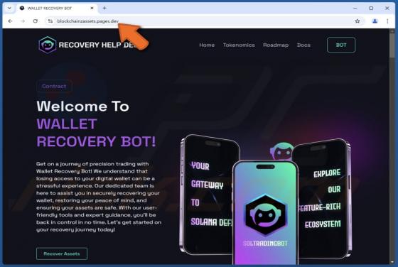 Wallet Recovery Bot Scam