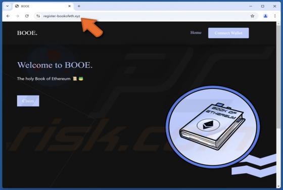 Claim BOOE Scam