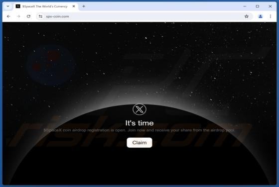$SpaceX Coin Airdrop Scam