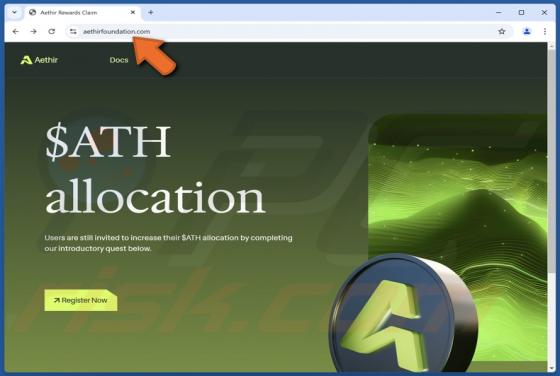 Aethir ($ATH) Allocation Scam