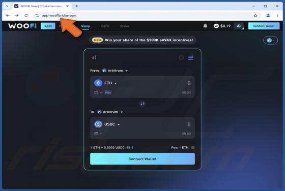 WOOFi Wallet Connection Scam