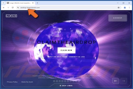 LINGO Airdrop Scam