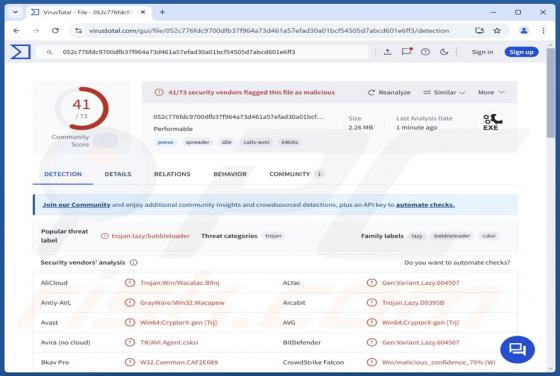 BabbleLoader Malware