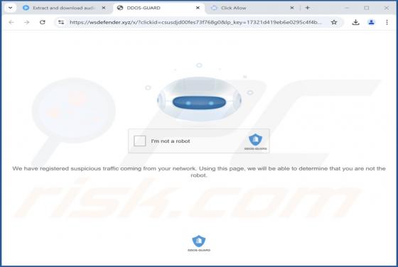 Wsdefender.xyz Ads