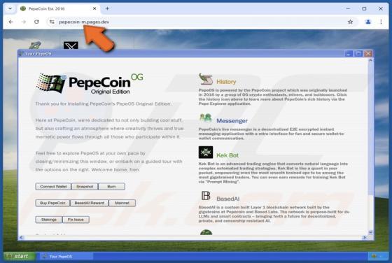 PepeCoin Original Edition Scam