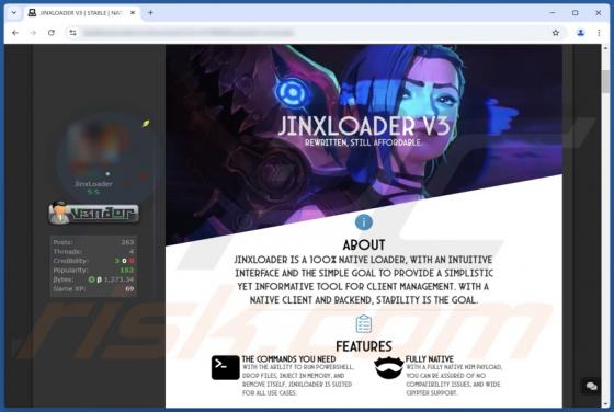 JinxLoader Malware