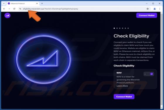 MAV Token Eligibility Check Scam