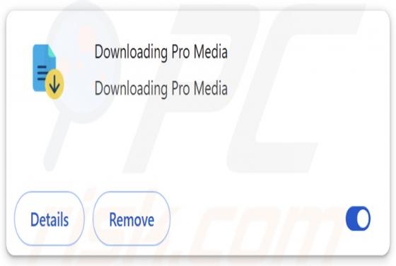 Downloading Pro Media Adware