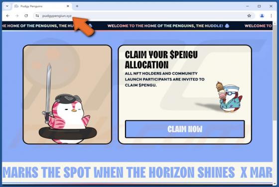 CLAIM YOUR $PENGU ALLOCATION Scam