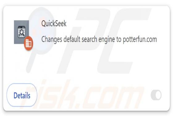 QuickSeek Browser Hijacker