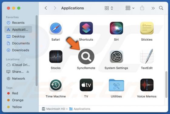 SyncRemote Adware (Mac)