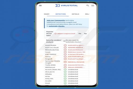Wapron Adware (Android)