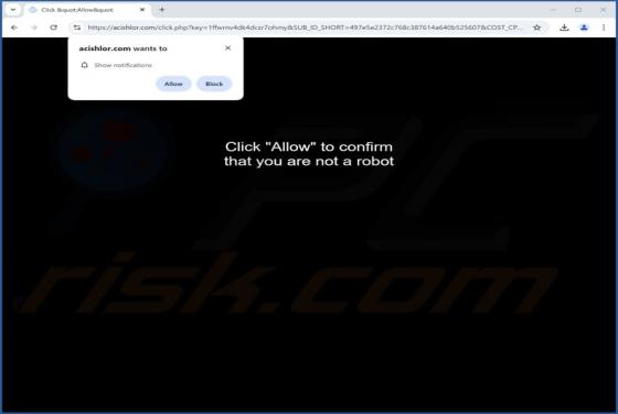 Acishlor.com Ads