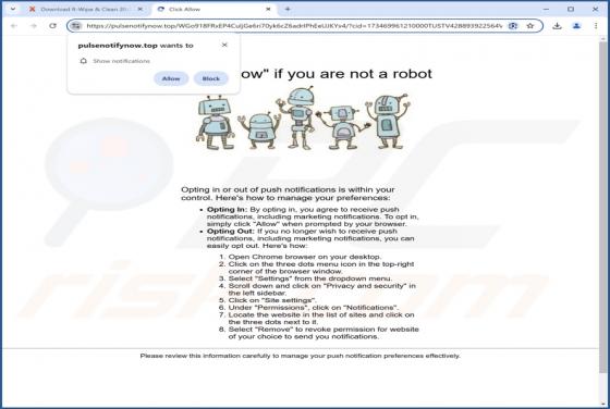 Pulsenotifynow.top Ads