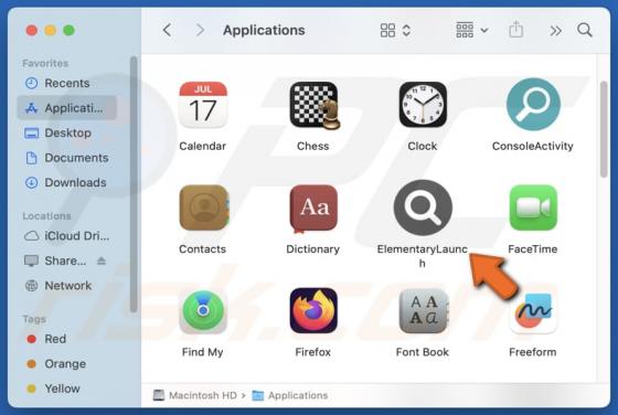 ElementaryLaunch Adware (Mac)