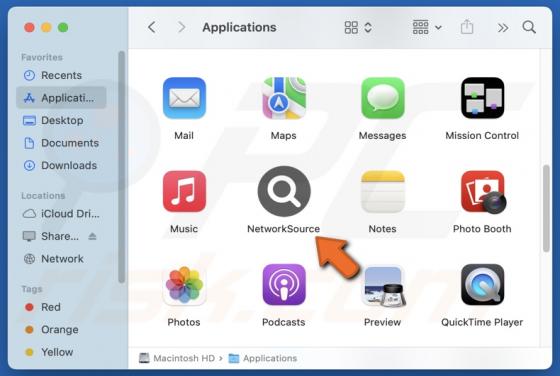 NetworkSource Adware (Mac)