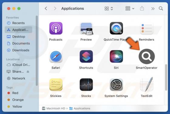 SmartOperator Adware (Mac)