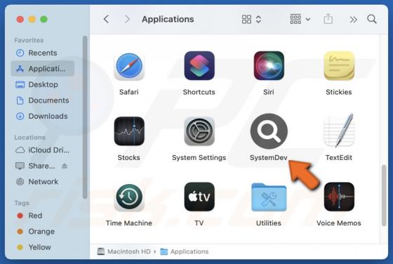 SystemDev Adware (Mac)
