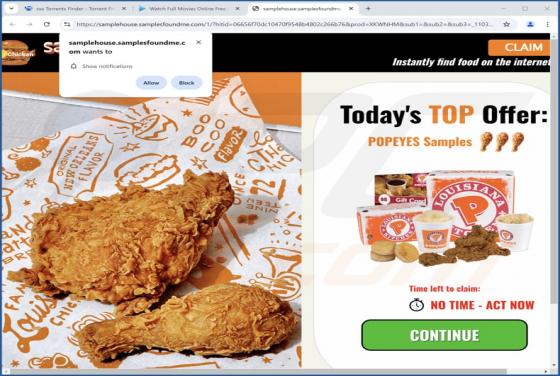 Samplesfoundme.com Ads