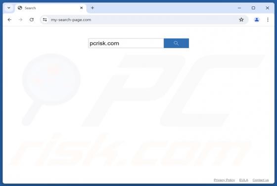 My-search-page.com Redirect