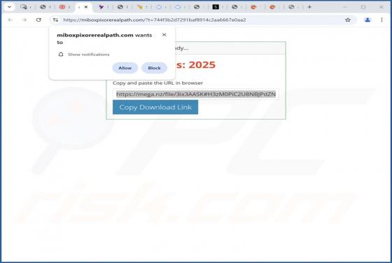 Miboxpixorerealpath.com Ads