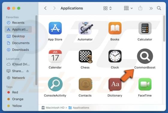 CommonBoost Adware (Mac)