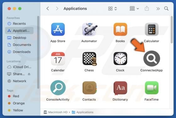 ConnectedApp Adware (Mac)
