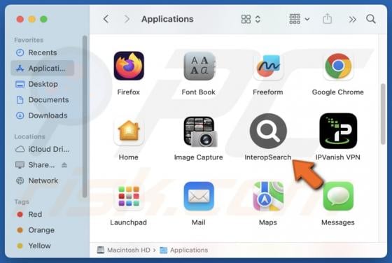InteropSearch Adware (Mac)
