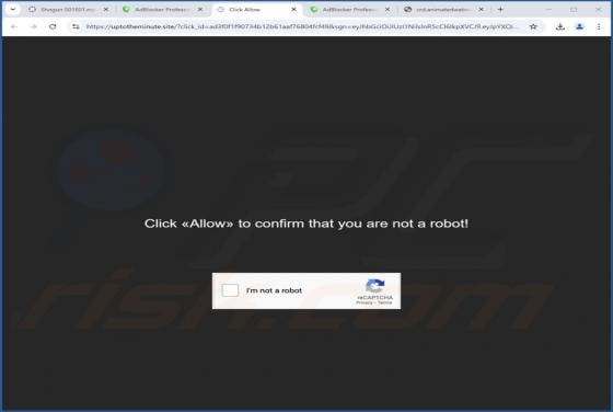 Uptotheminute.site Ads
