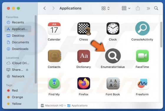 EnumeratorValue Adware (Mac)