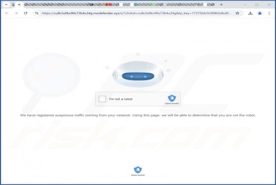 Modefender.xyz Ads