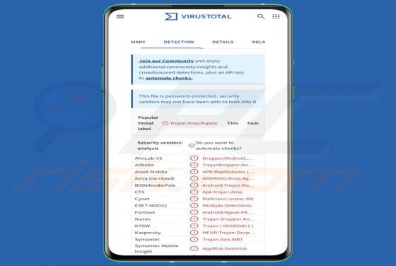 Marcher Banking Trojan (Android)