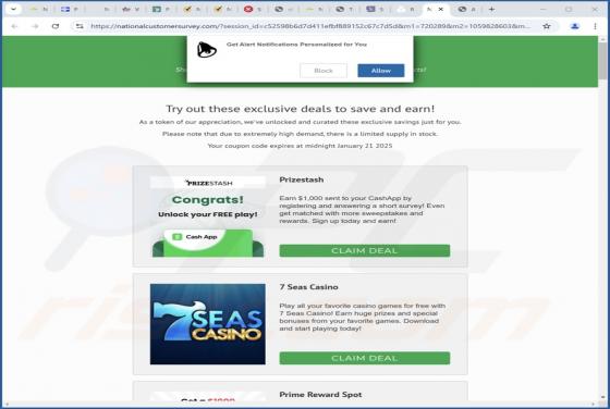 Nationalcustomersurvey.com Ads