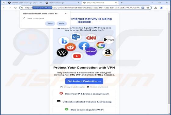 Safetoworkwith.com Ads