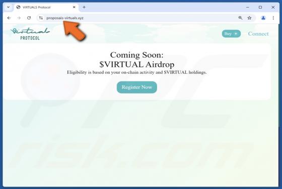 $VIRTUAL Airdrop Scam