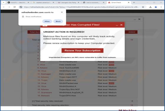 Refreshedorder.com Ads