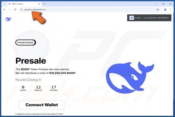 $DEEP Token Presale Scam