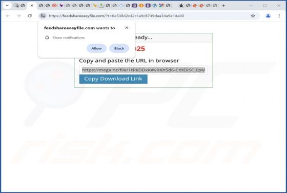Feedshareeasyfile.com Ads