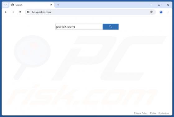Hp-quicker.com Redirect