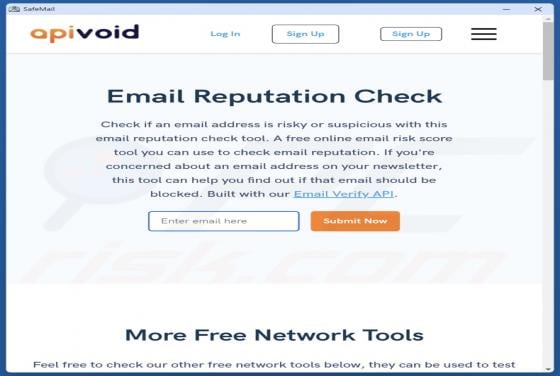 SafeMail Potentially Unwanted Application