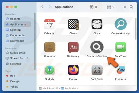 ExecutiveSection Adware (Mac)