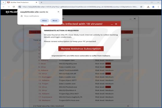 Easydefender.site Ads