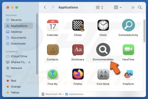EnvironmentMax Adware (Mac)